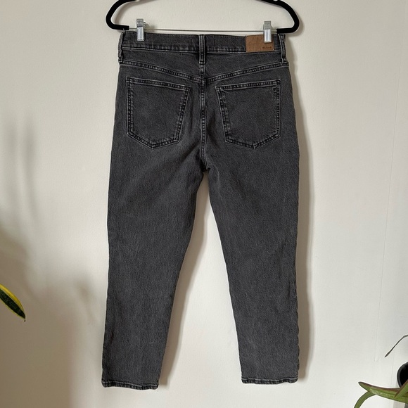 Madewell The Perfect Vintage Jeans Ankle Cropped Black Size 29P - Picture 5 of 8